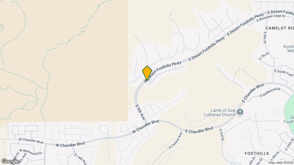 528 W Mountain Sage Dr Map and Location Details