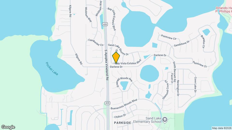 9816 Bay Vista Estates Blvd Map and Location Details