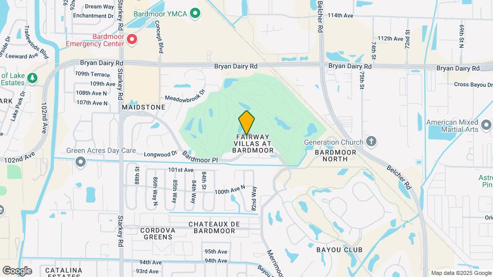 8105 Bardmoor Pl, Unit 203F Map and Location Details