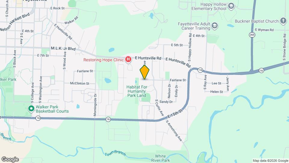 1307 E Fairlane St Map and Location Details