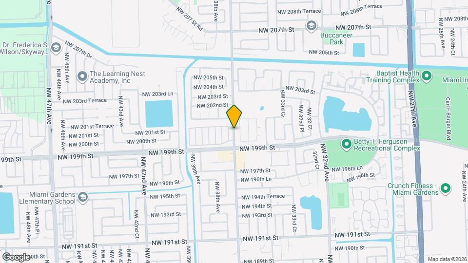 20100 NW 37th Ave Map and Location Details