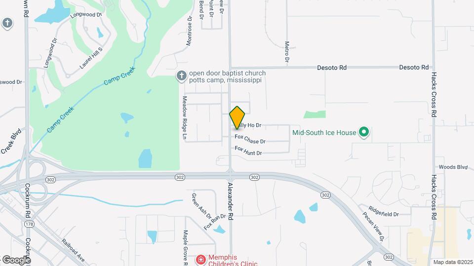 10020 Fox Chase Dr Map and Location Details