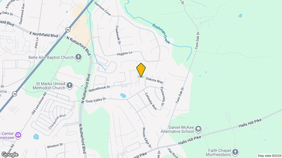 1416 Bunny Ct Map and Location Details