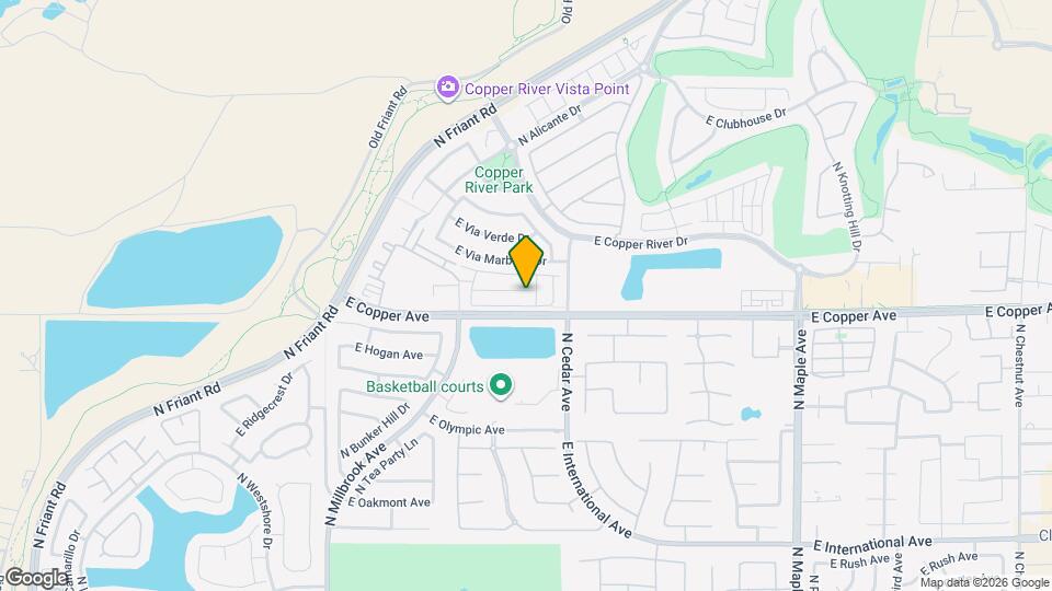 1437 E Via Viola Way Map and Location Details
