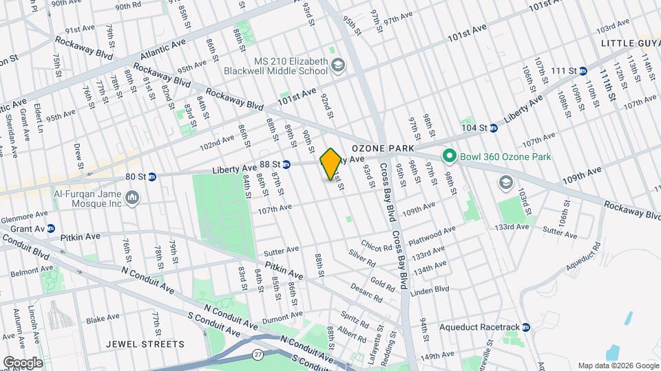 105-41 90th St Map and Location Details