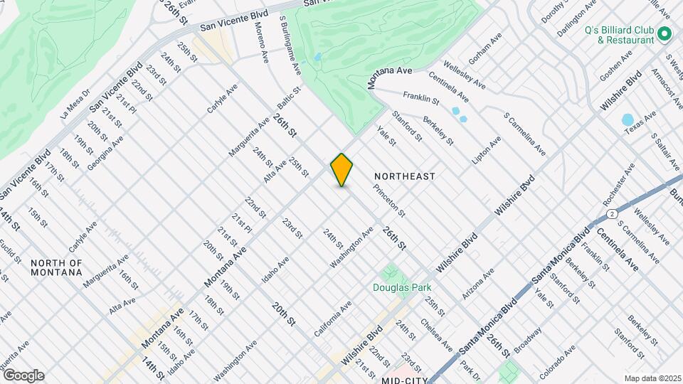 848 26th St Map and Location Details