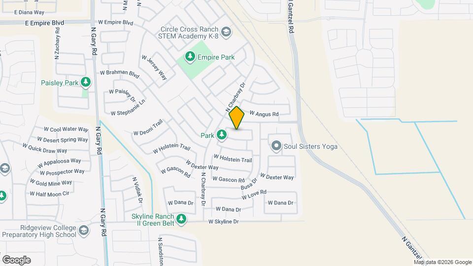 353 W Hereford Dr Map and Location Details