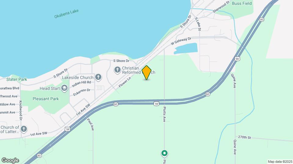 South Shore Map and Location Details