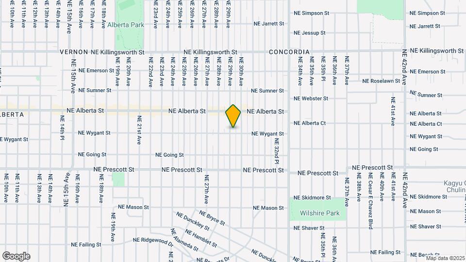 4806 NE 29th Ave Map and Location Details