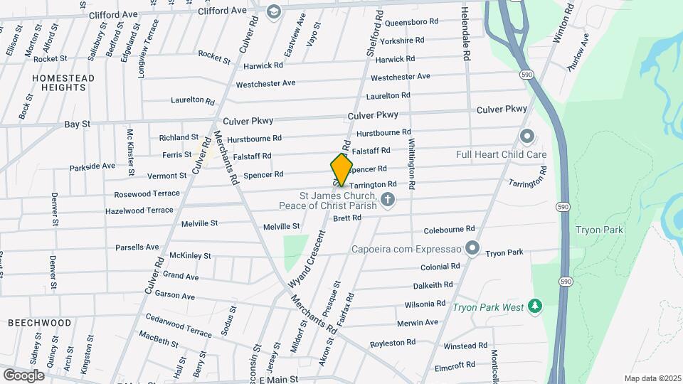 215 Tarrington Rd Mapa y Detalles de la Ubicación