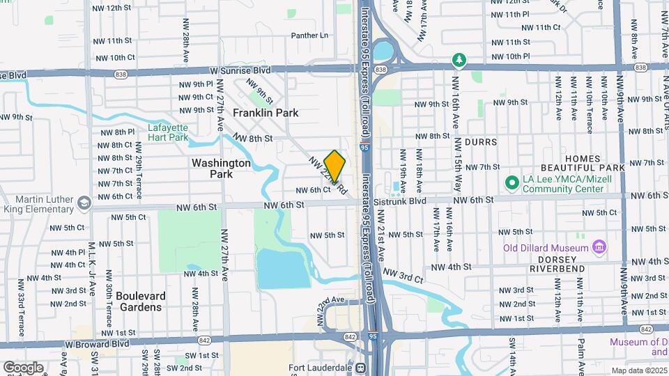 631 NW 22nd Rd Map and Location Details