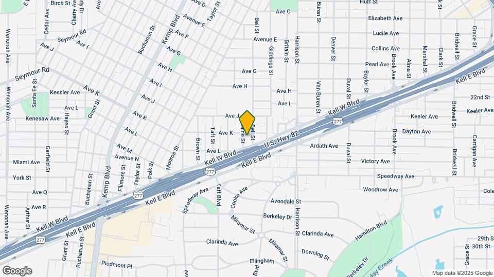2105 Joline St Map and Location Details