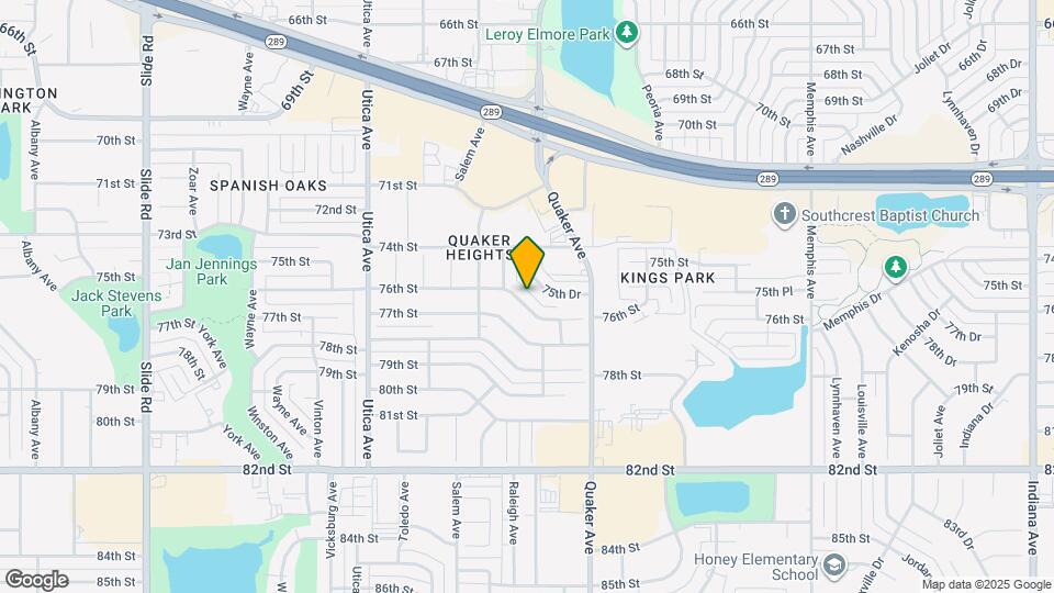 4424 76th St Map and Location Details