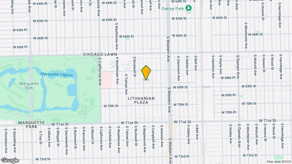 6839 Maplewood Ave Mapa y Detalles de la Ubicación