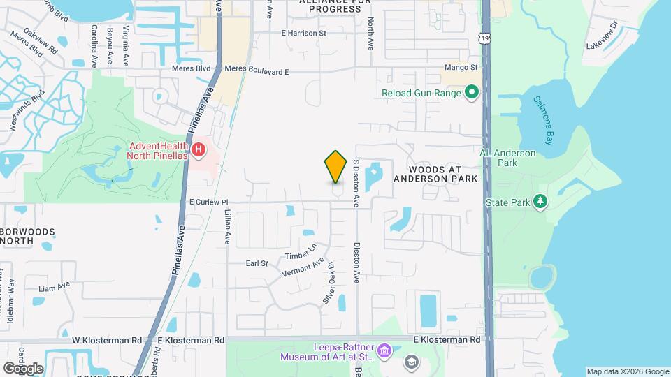 529 E Curlew Pl Map and Location Details