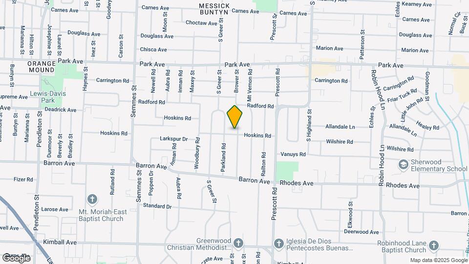 1055 Browner St Map and Location Details