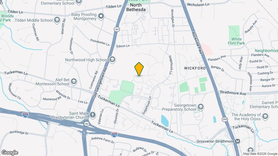 5902 Bloomingdale Terrace Map and Location Details