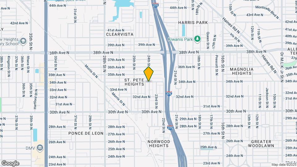 2400 34th Ave N Map and Location Details