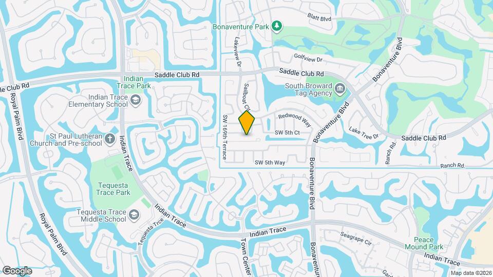 16887 Crestview Ln Map and Location Details