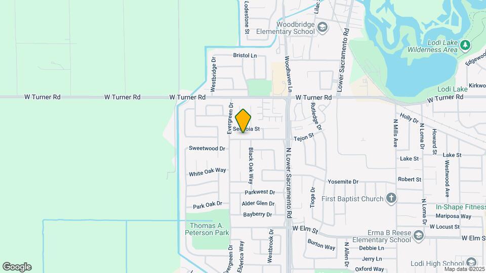 2729 Tejon St Map and Location Details