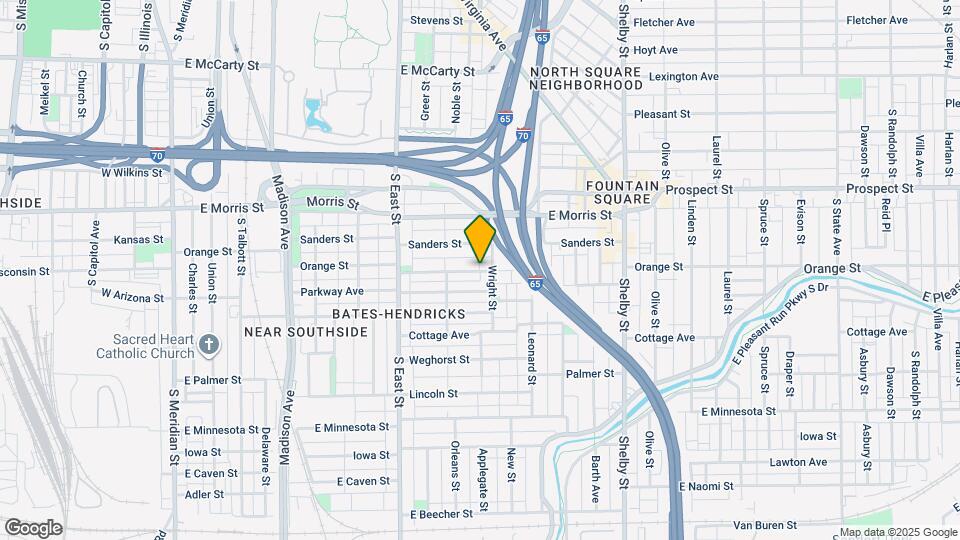 748 Orange St Map and Location Details
