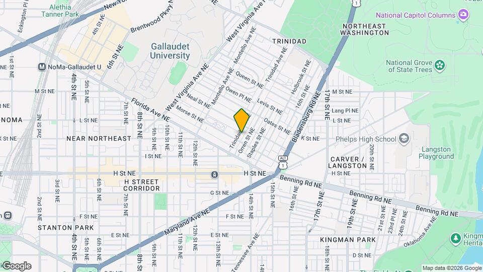 1209 Trinidad Ave NE Map and Location Details