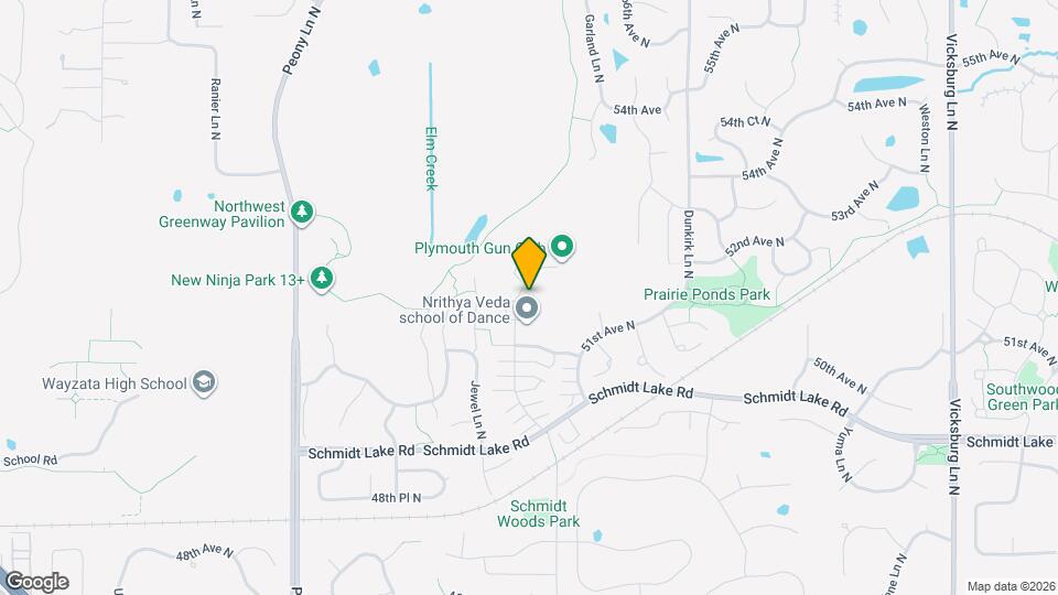 5130 Holly Ln N Map and Location Details
