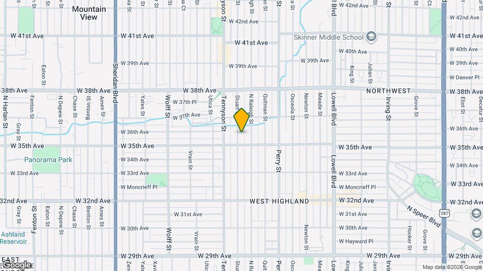 3528 Stuart St Mapa y Detalles de la Ubicación