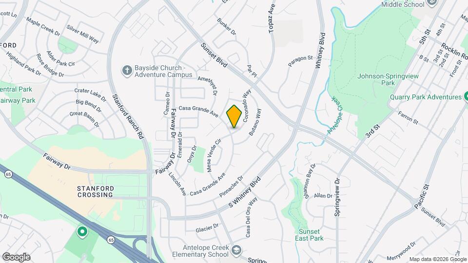 5608 Coronado Way Map and Location Details