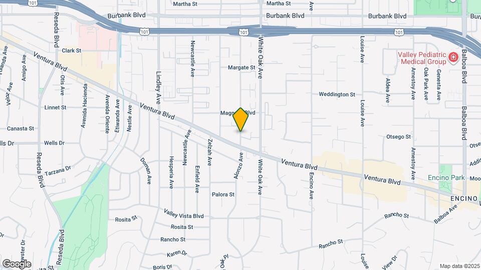 5127 Yarmouth Ave Mapa y Detalles de la Ubicación