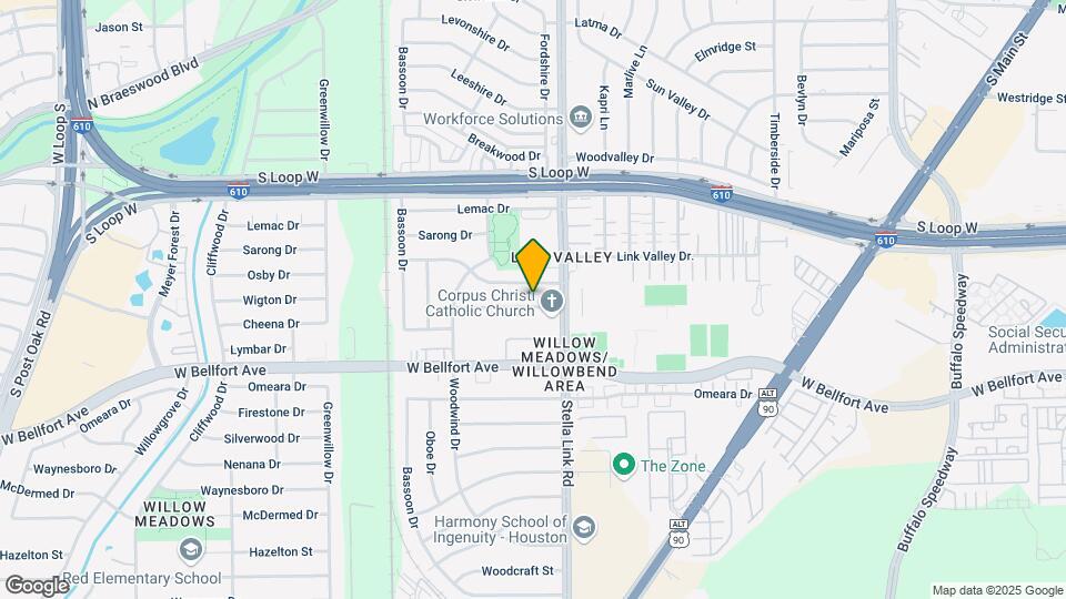 4022 Cheena Dr Map and Location Details