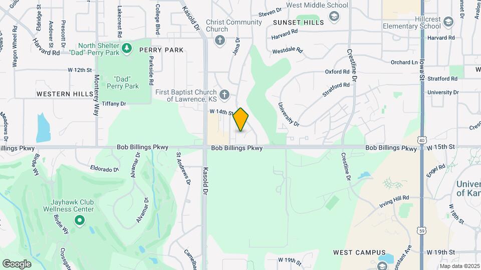 1424 Applegate Ct Map and Location Details