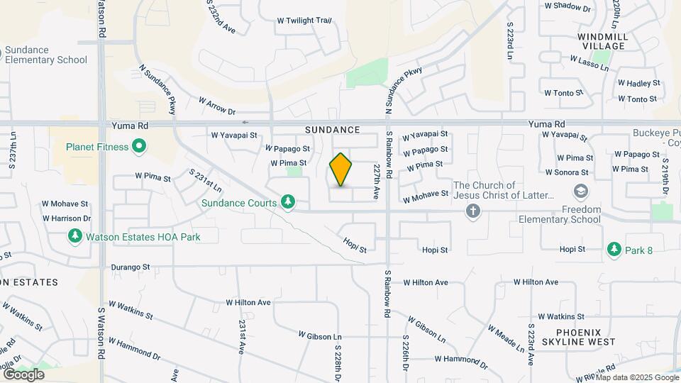 22827 W Cocopah St Map and Location Details