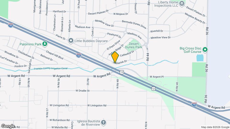 4806 Tamarisk Dr Map and Location Details
