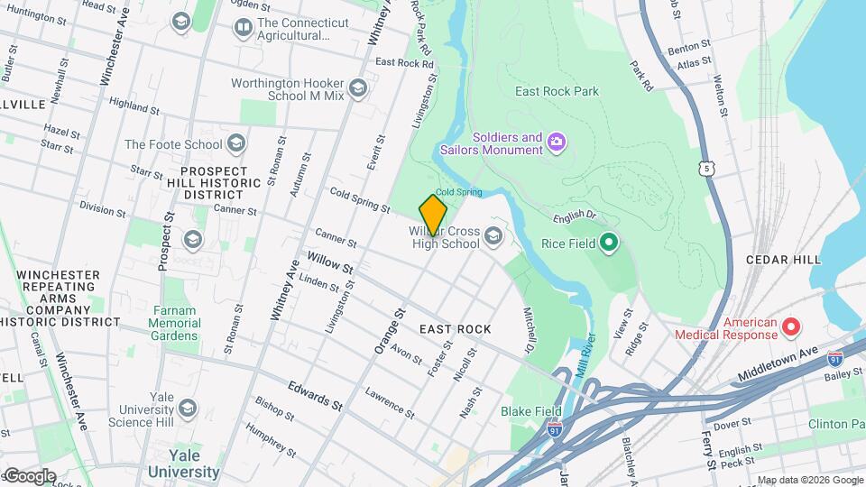 862 Orange St Map and Location Details