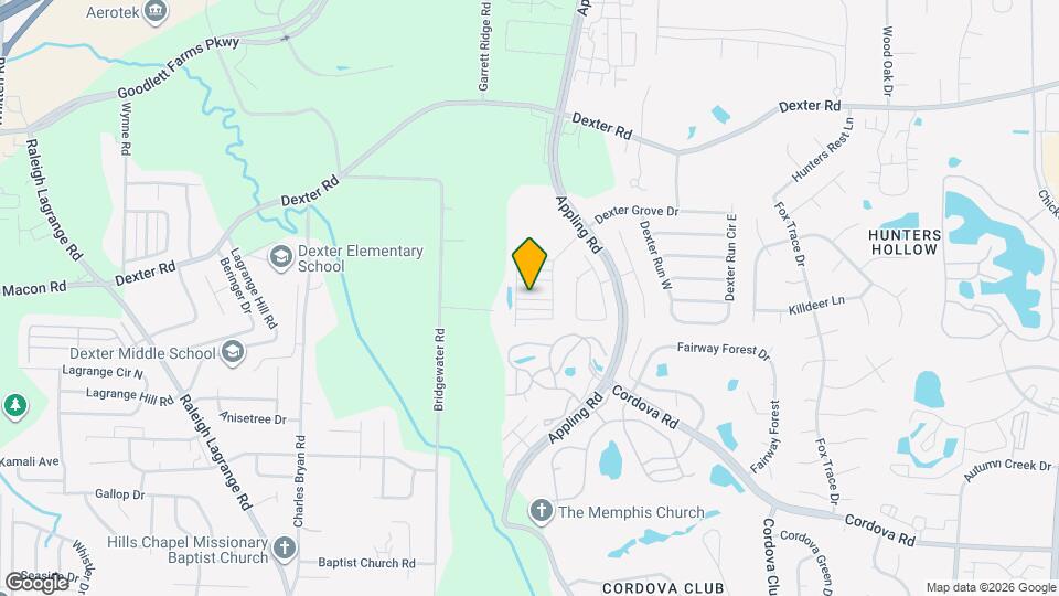 7414 Appling Rain Dr Map and Location Details