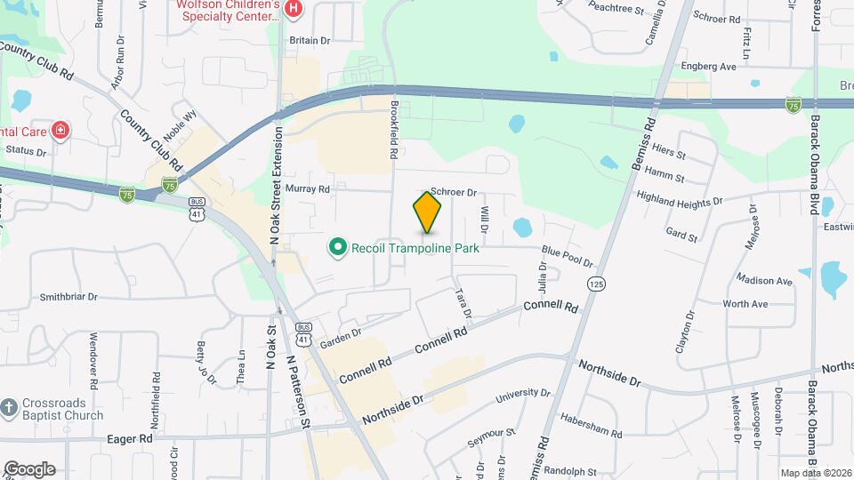 332 Sawgrass Dr Map and Location Details