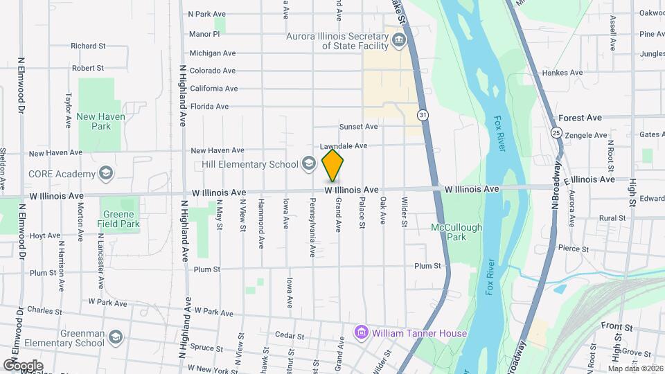 349 W Illinois Ave Map and Location Details