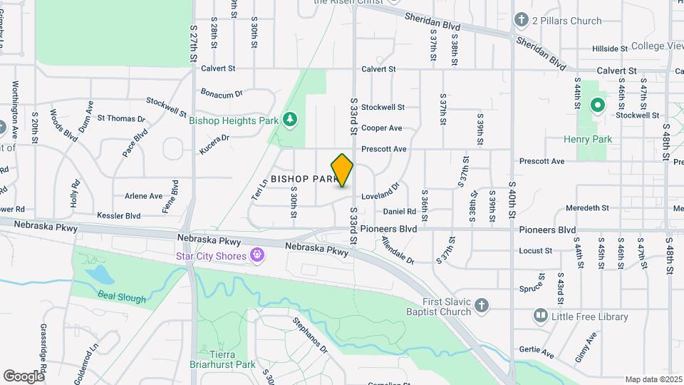 3220 Loveland Dr Map and Location Details