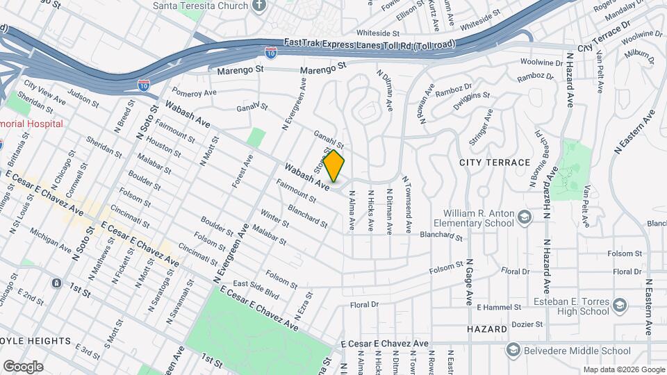 3141-3143 Wabash Ave Map and Location Details