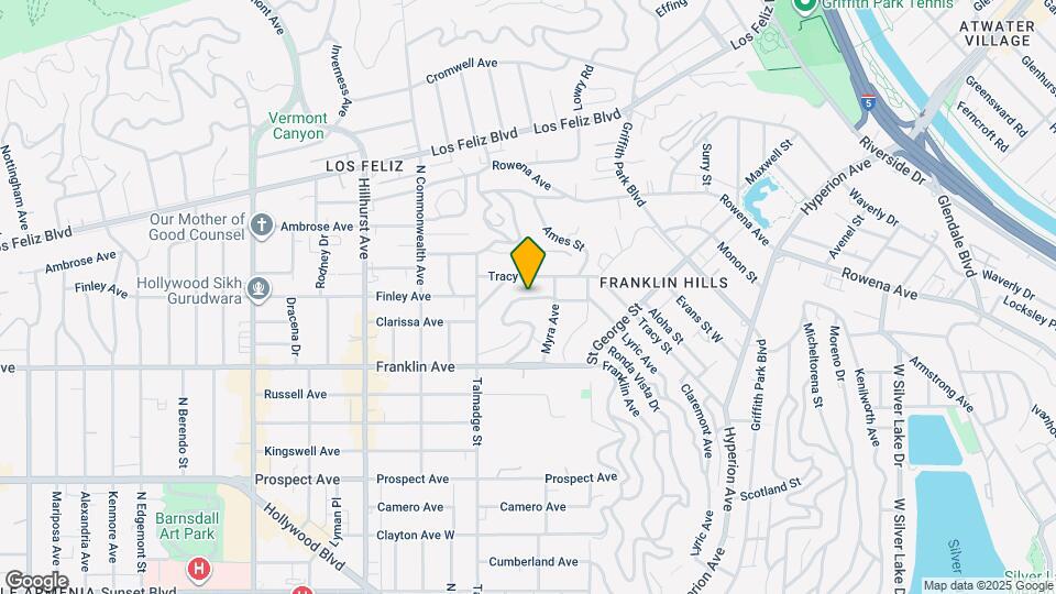 4133 Holly Knoll Dr Map and Location Details