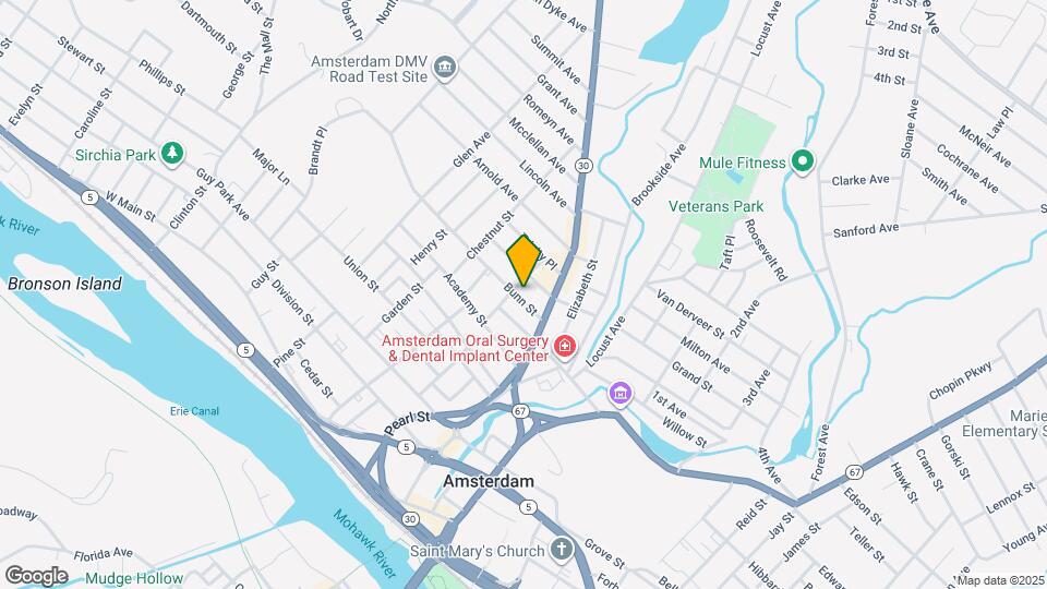19 Bunn St, Unit 1 bed Upper Map and Location Details