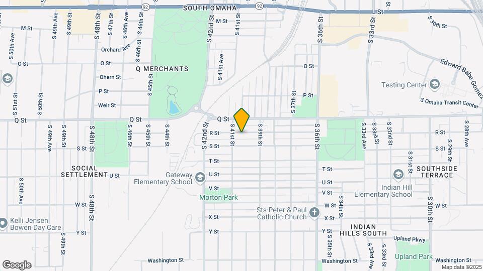 3933 R St Map and Location Details