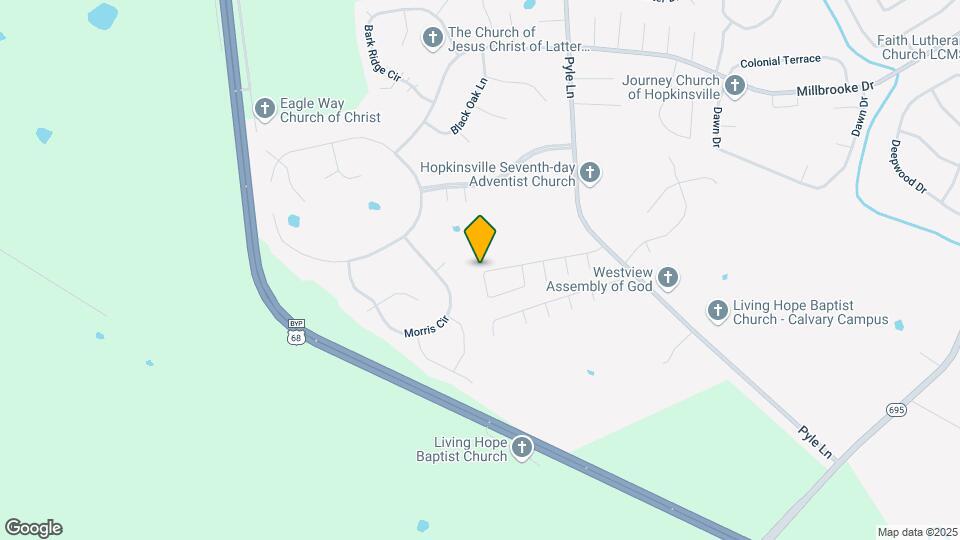 586 Foxfield Rd Map and Location Details