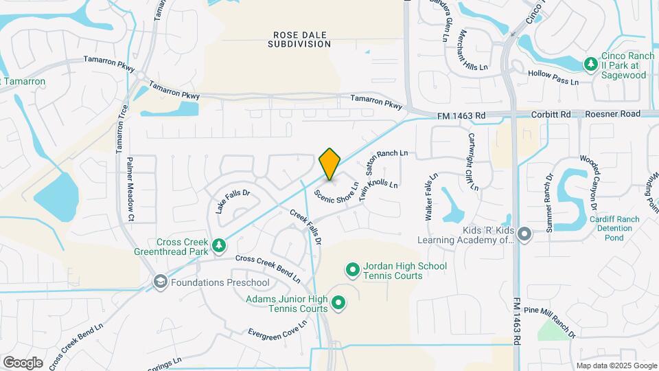 3502 Fern Creek Ct Map and Location Details