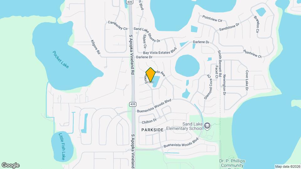 10385 Emerald Woods Ave Map and Location Details