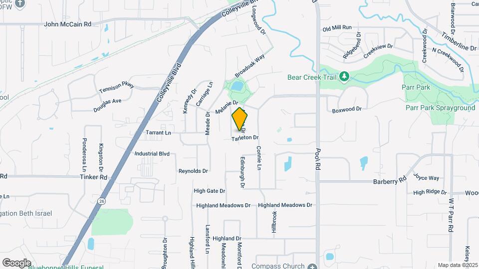 2210 Tarleton Dr Map and Location Details