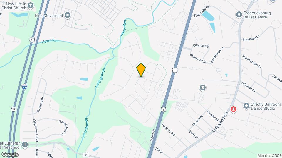 1629 Hudgins Farm Cir Map and Location Details