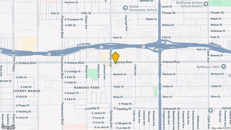 8522 Artesia Blvd Mapa y Detalles de la Ubicación
