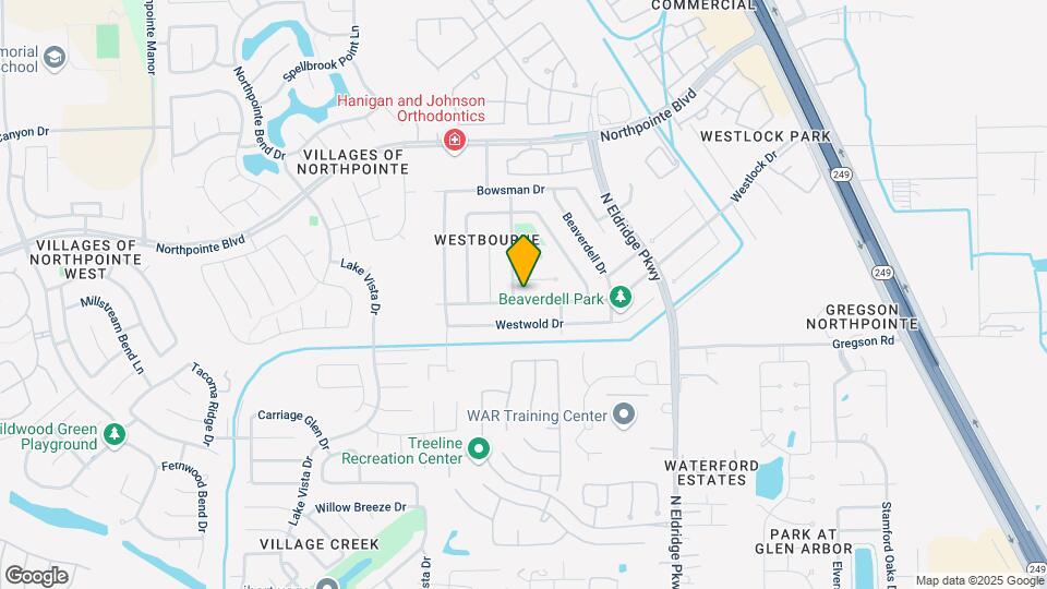 12242 Westlock Dr Map and Location Details